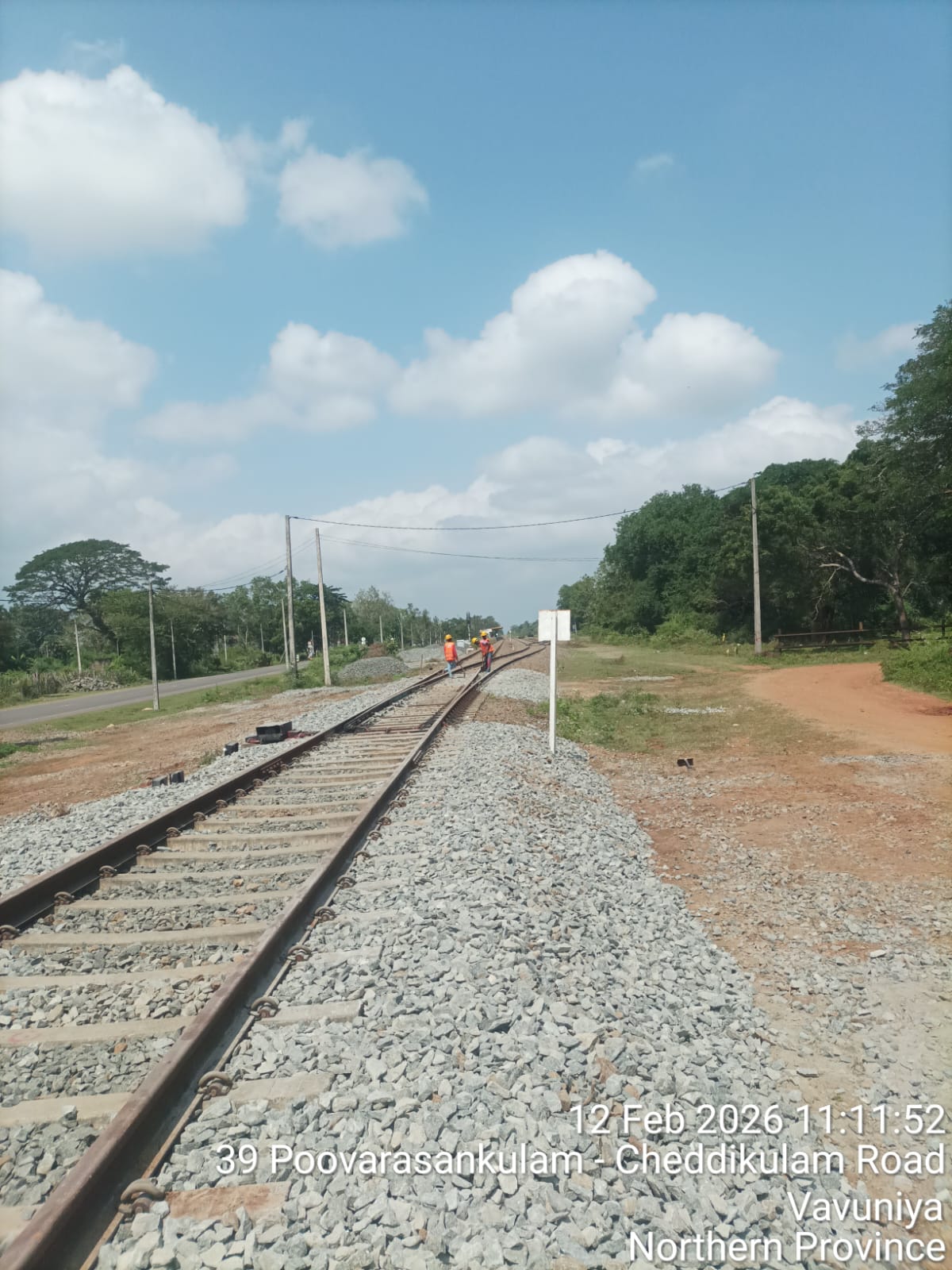 Emergency Reconstruction of Northern Railway Line Damaged by Cyclone Ditwah (Medawachchiya to Talai Mannar) - Image 2